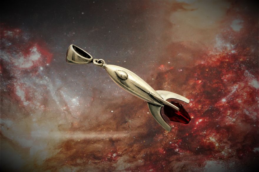 We Make Rockets And Sci-Fi Jewelry Out Of Sterling Silver