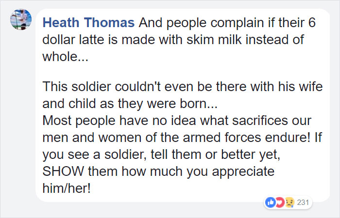 Soldier Breaks Down In Front Of Everybody When He Answers A Call From His Pregnant Wife