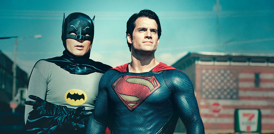 Artist Makes Past Superheroes Meet Those Of The Present In Perfect Montages Artist Makes Past Superheroes Meet Those Of The Present In Perfect Montages