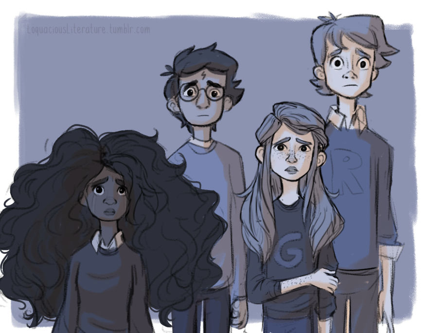 Illustrator Draws Scenes Of Harry Potter That Were Not Filmed And The Result Is Wonderful