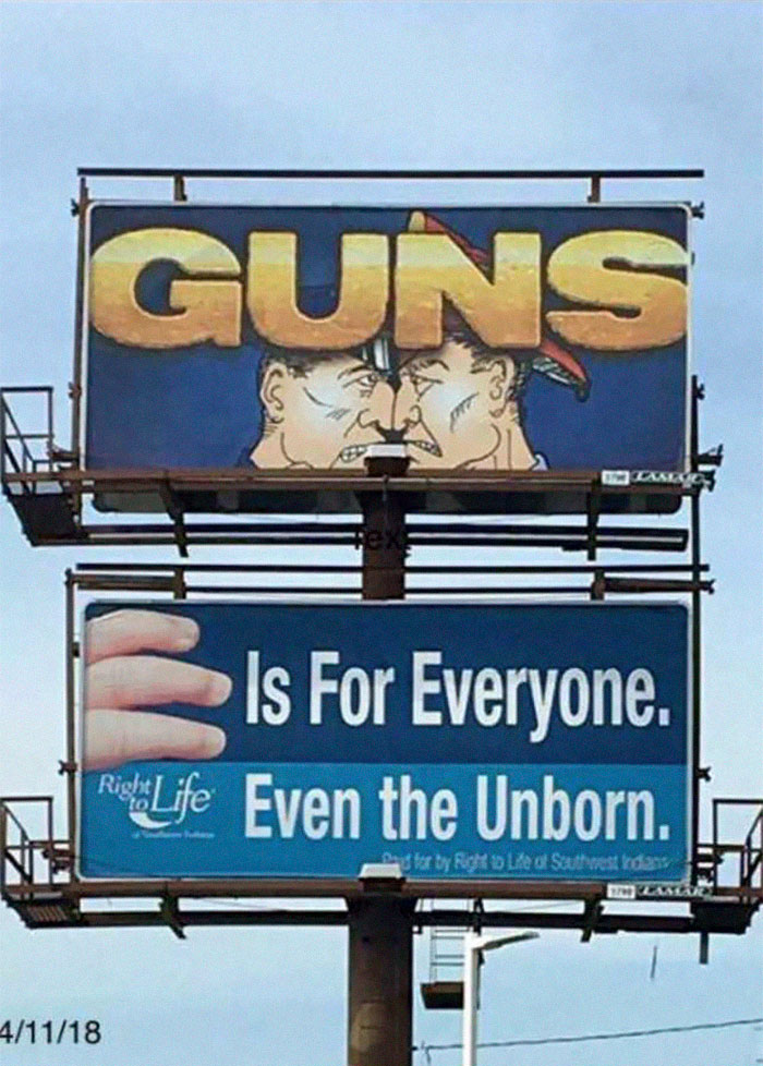 Billboard My Wife Found In Indiana