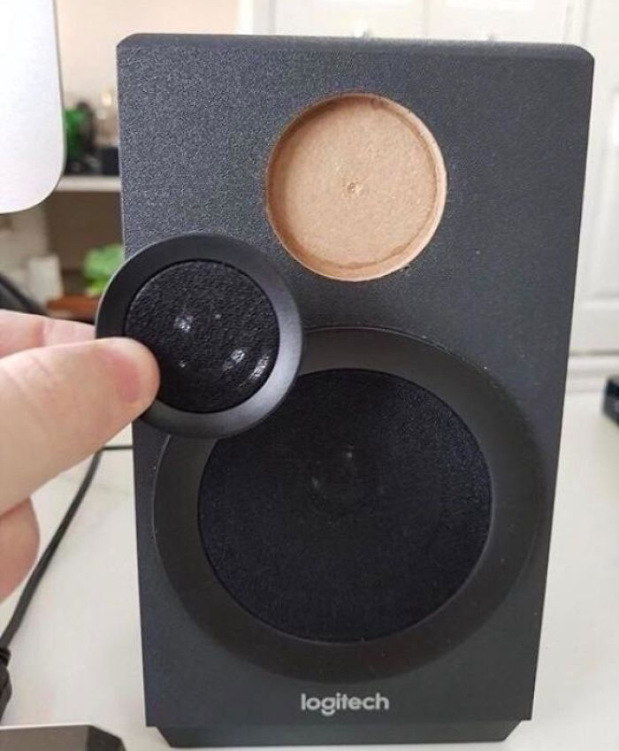 A Logitech Speaker ...