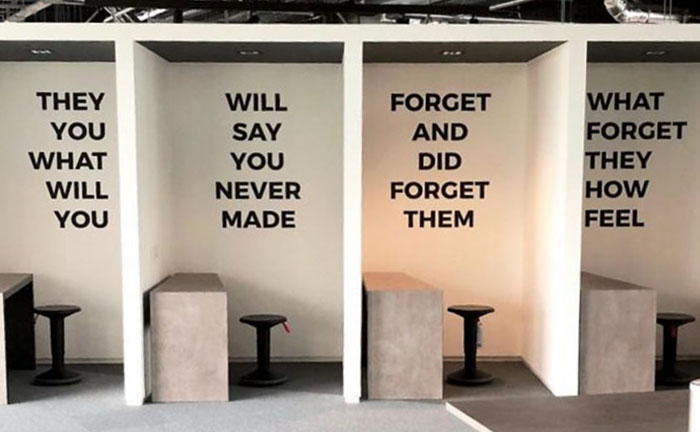 Working Spaces In An Office