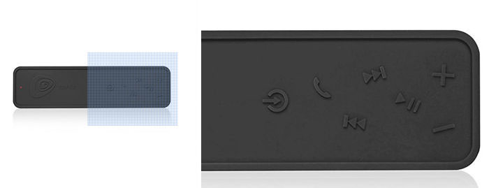 This Bluetooth Speaker's Buttons