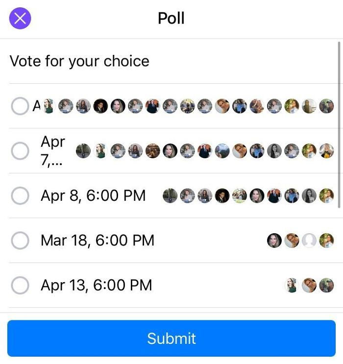 Facebook’s Poll System Won’t Show Me The Options, In Favor Of Showing Me Who Voted For What