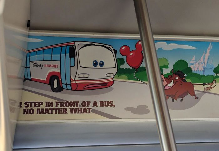 Nice Place To Cut Off The Sign Disney