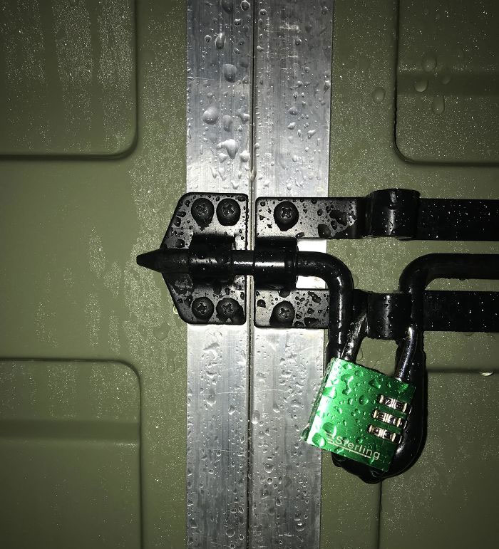 I Hope Burglars Don’t Carry Screwdrivers