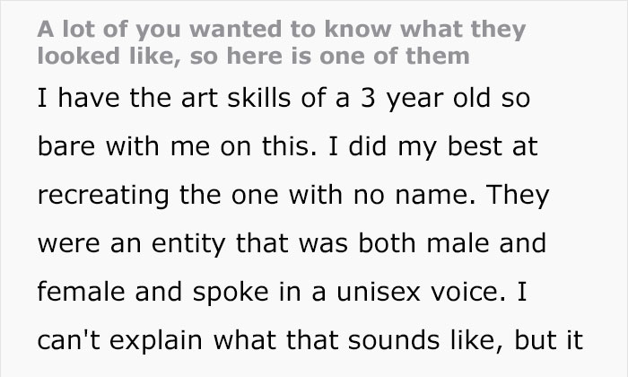 Woman Illustrates Childhood 'Friends' Before Being Given Heavy Medication, And It Will Give You Chills