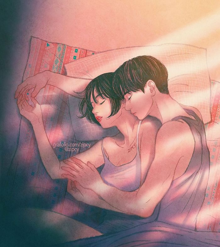 New-Romantic-Couple-Illustrations-Korea-Zipcy