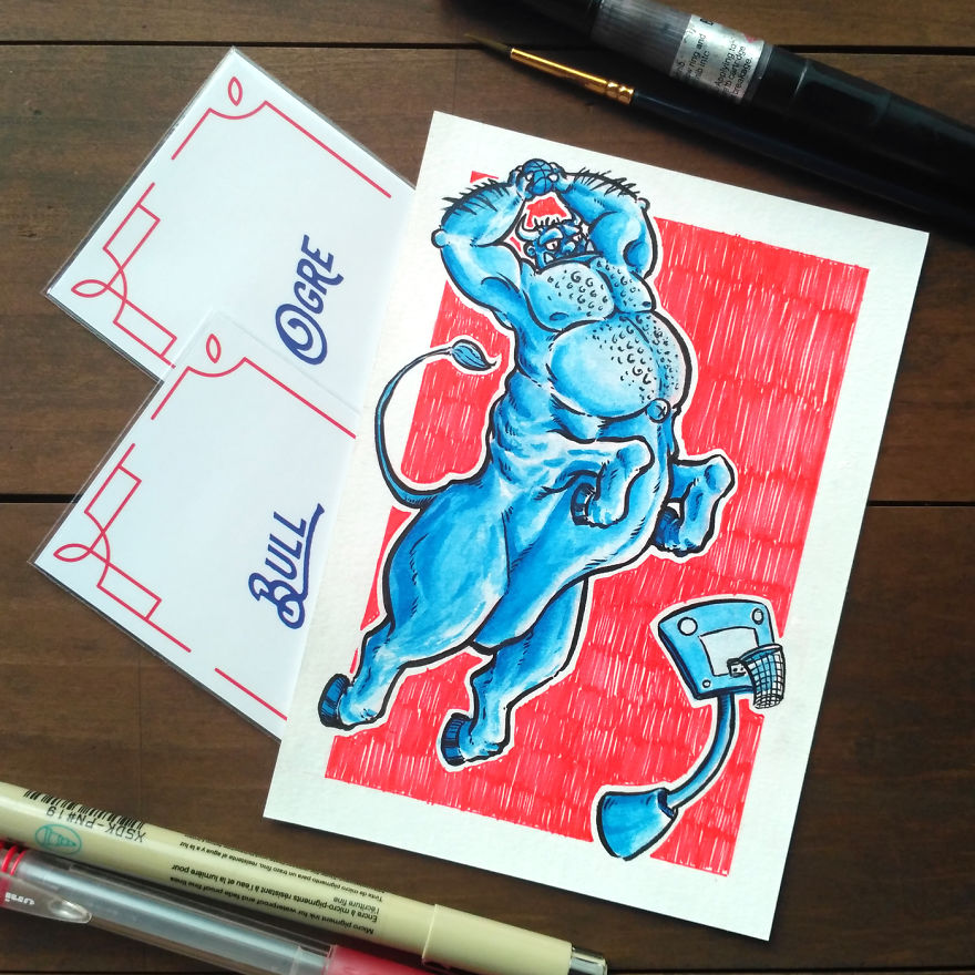 I Made Illustrations From Random Word Combinations I Made Illustrations From Random Word Combinations