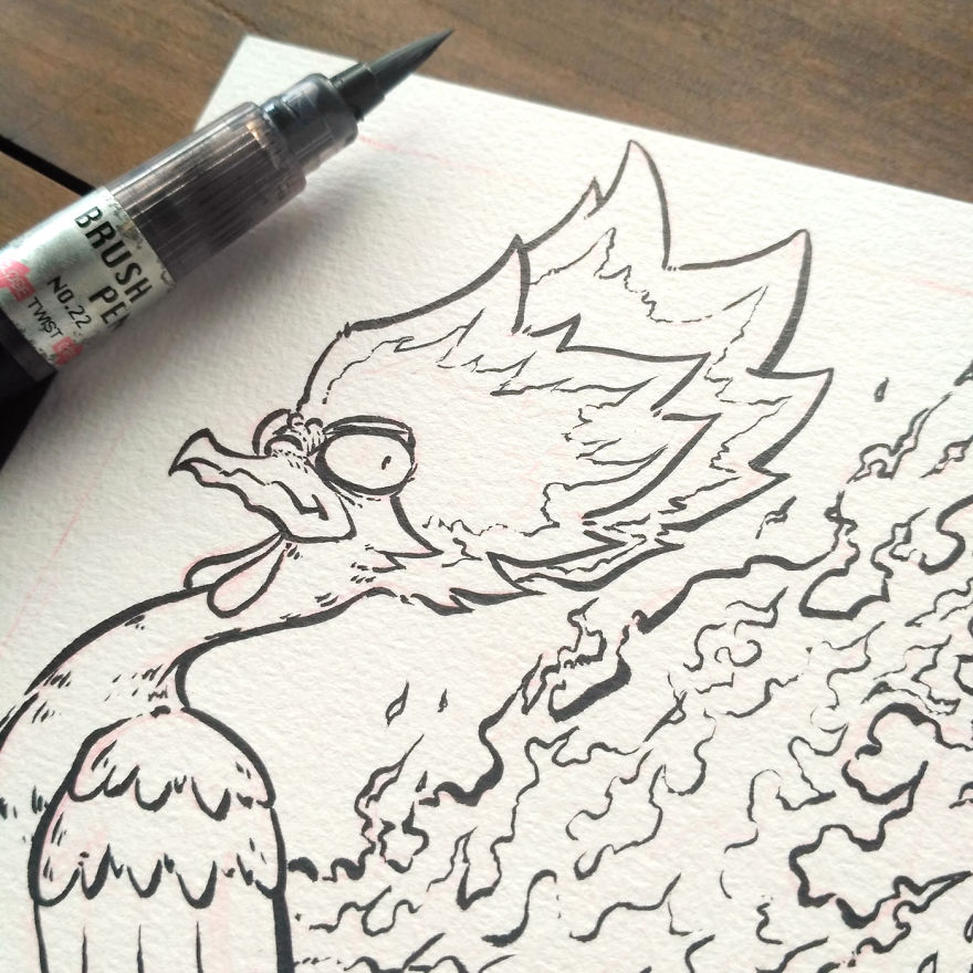 I Made Illustrations From Random Word Combinations I Made Illustrations From Random Word Combinations