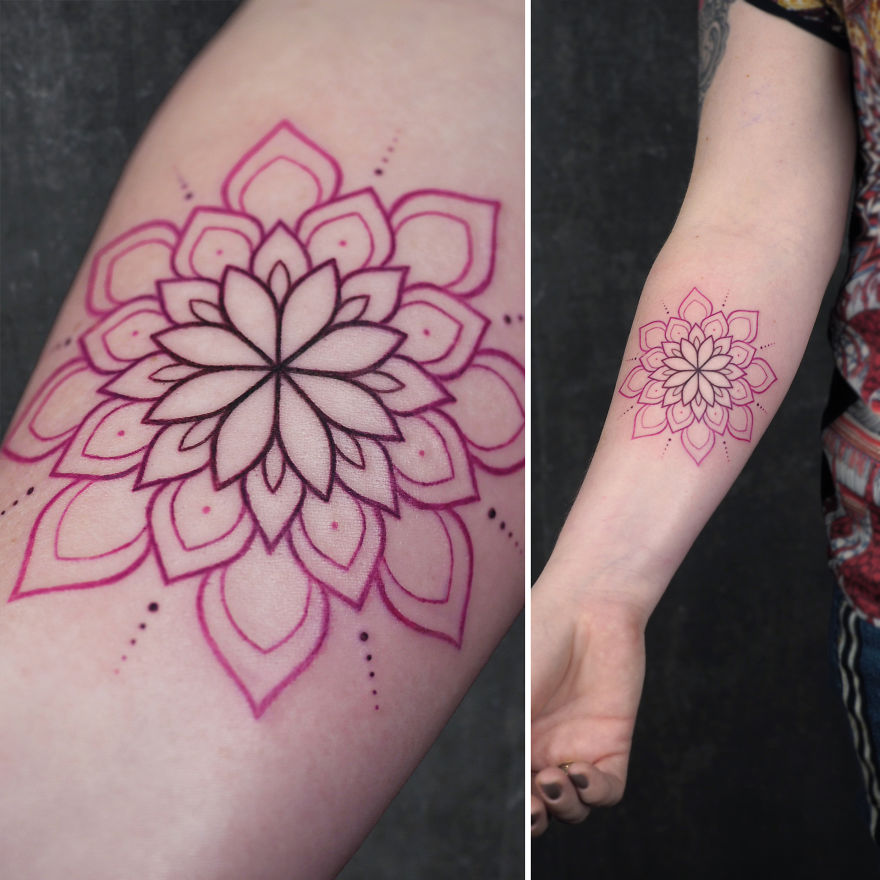Amazing Gradients On Skin Done By A Polish Tattoo Artist