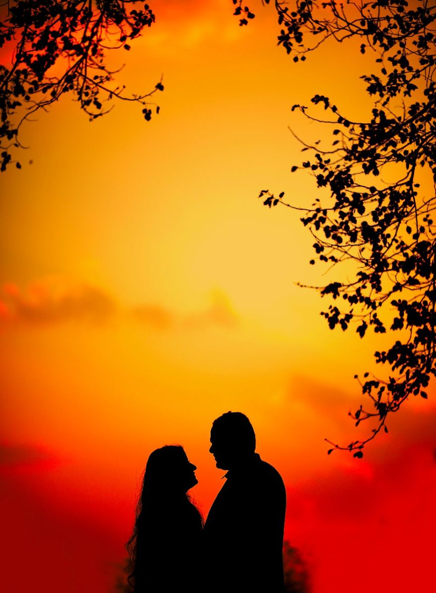 I Photographed The Silhouettes Of The Love Story I Photographed The Silhouettes Of The Love Story