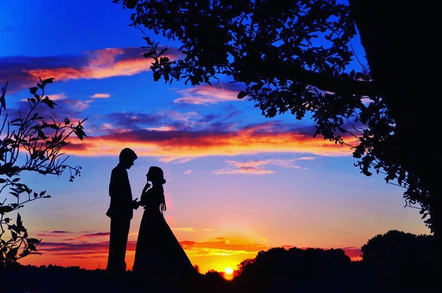 I Photographed The Silhouettes Of The Love Story I Photographed The Silhouettes Of The Love Story