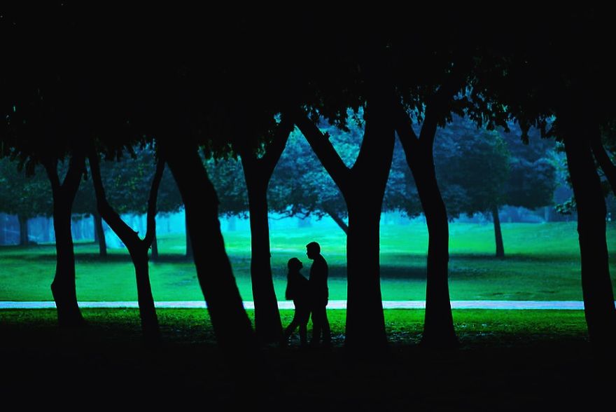 I Photographed The Silhouettes Of The Love Story I Photographed The Silhouettes Of The Love Story