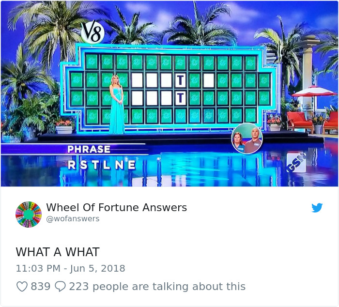 Wheel Of Fortune Funny