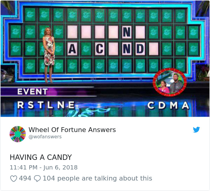 Wheel Of Fortune Funny