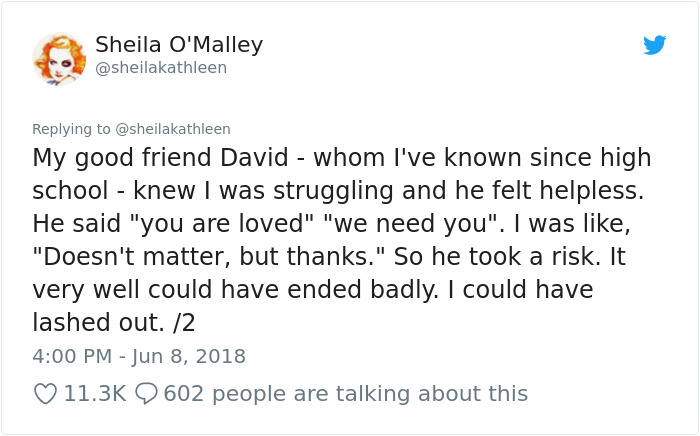 Woman Is So Depressed After Dad's Death She Cries For 19 Days Straight, So Friends Decide To Make A Risky Move Woman Is So Depressed After Dad's Death She Cries For 19 Days Straight, So Friends Decide To Make A Risky Move