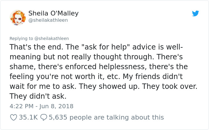 Woman Is So Depressed After Dad's Death She Cries For 19 Days Straight, So Friends Decide To Make A Risky Move Woman Is So Depressed After Dad's Death She Cries For 19 Days Straight, So Friends Decide To Make A Risky Move