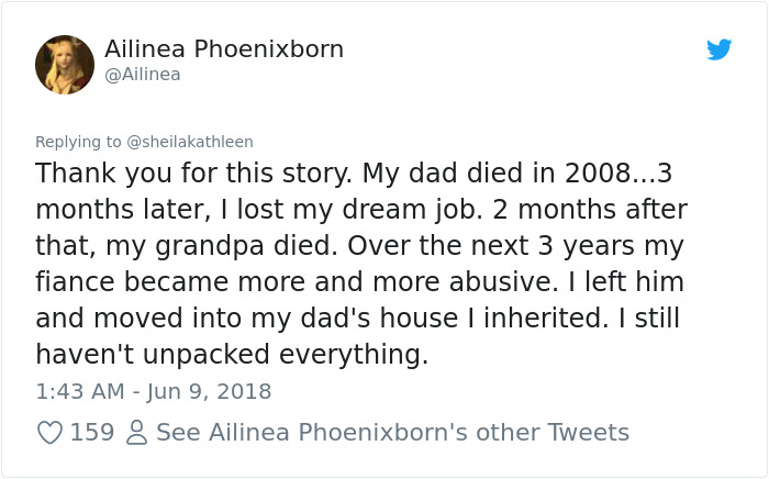 Woman Is So Depressed After Dad's Death She Cries For 19 Days Straight, So Friends Decide To Make A Risky Move Woman Is So Depressed After Dad's Death She Cries For 19 Days Straight, So Friends Decide To Make A Risky Move