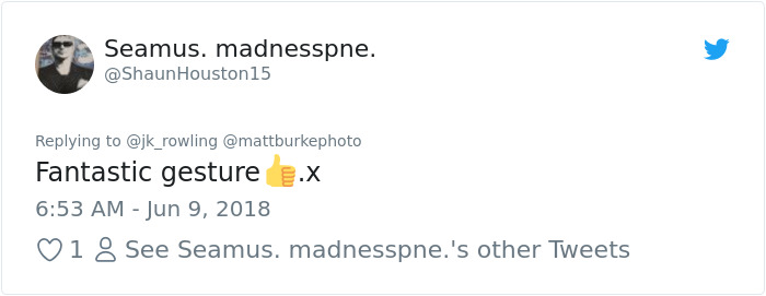 Single Dad Who Can't Afford Food Get's A Heartwarming Gift From J. K. Rowling