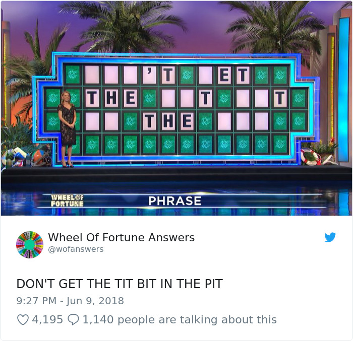 Wheel Of Fortune Funny