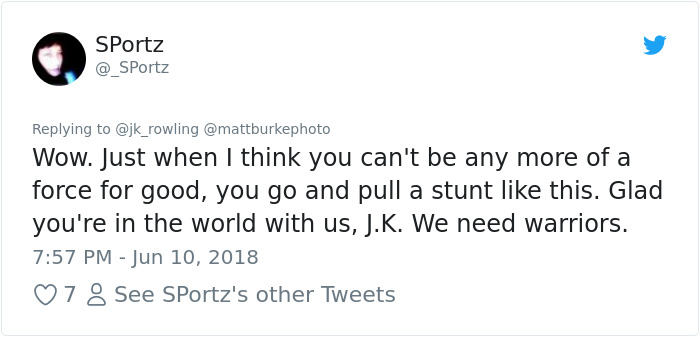 Single Dad Who Can't Afford Food Get's A Heartwarming Gift From J. K. Rowling