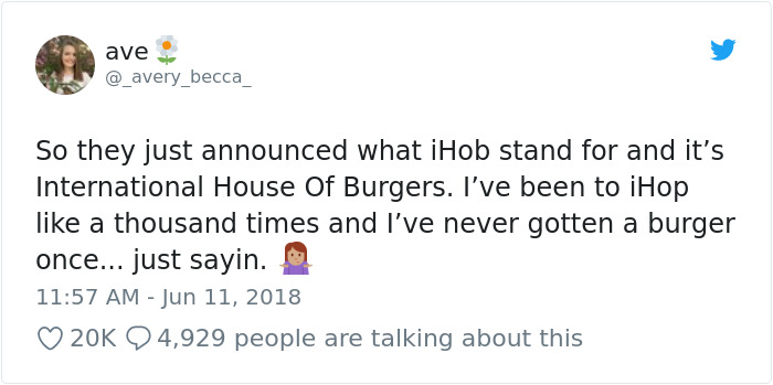 Everyone Is Trolling IHOP For Going From Pancakes To Burgers, And No One Is As Savage As Wendy's Everyone Is Trolling IHOP For Going From Pancakes To Burgers, And No One Is As Savage As Wendy's