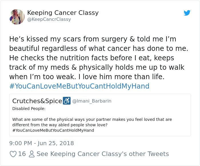 #youcanlovemebutyoucantholdmyhand