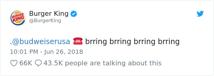 Burger King And Budweiser Just Had The Weirdest Conversation On Twitter And It Gets Crazier With Every Message Burger King And Budweiser Just Had The Weirdest Conversation On Twitter And It Gets Crazier With Every Message