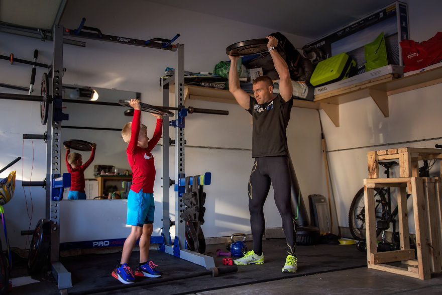 I Created Father's Day Photo Series To Show Different Types Of Dads