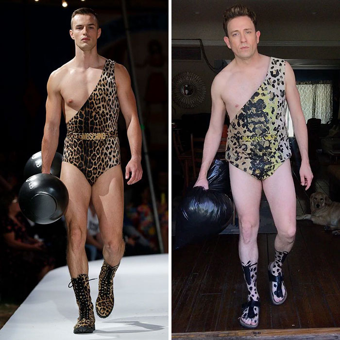 Tom Lenk As Moschino Model