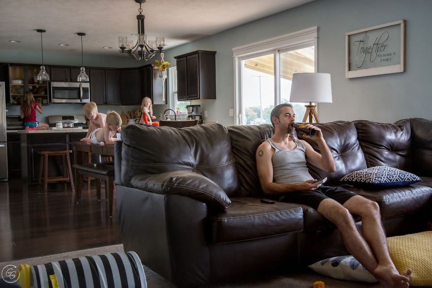 I Created Father's Day Photo Series To Show Different Types Of Dads