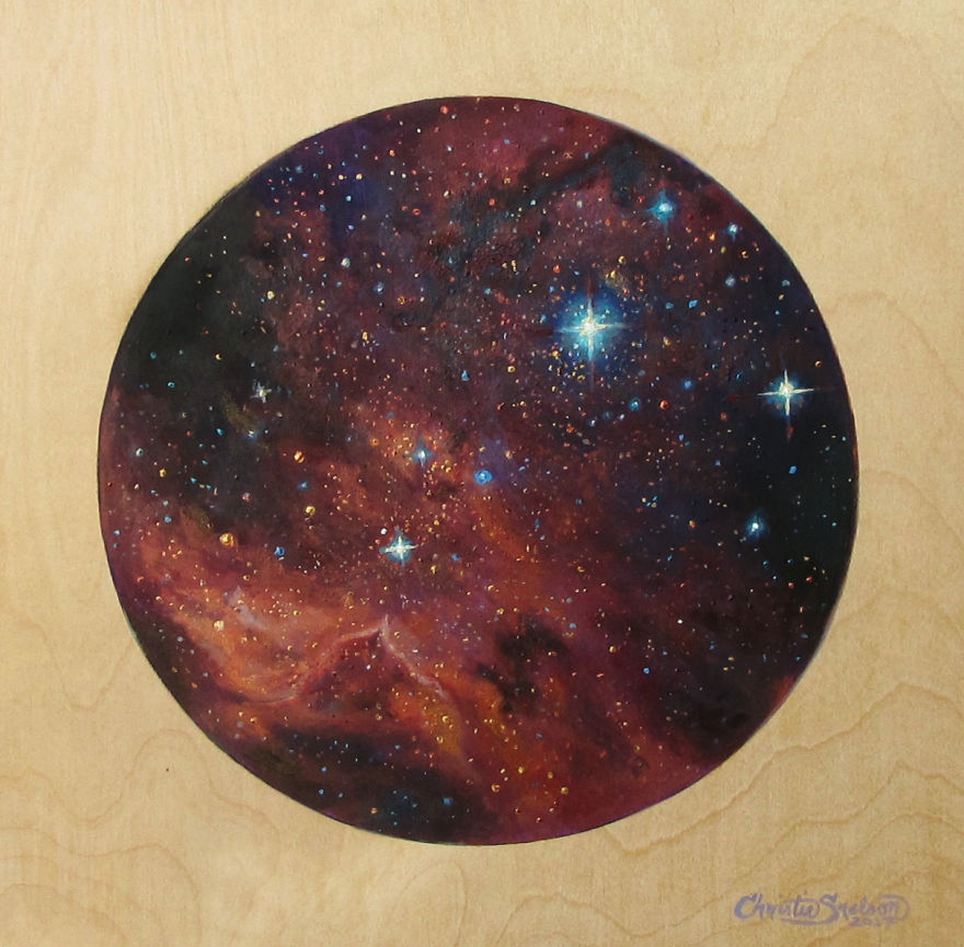 Painting Series Using Hubble Images & Geometry (20+paintings) Painting Series Using Hubble Images & Geometry (20+paintings)