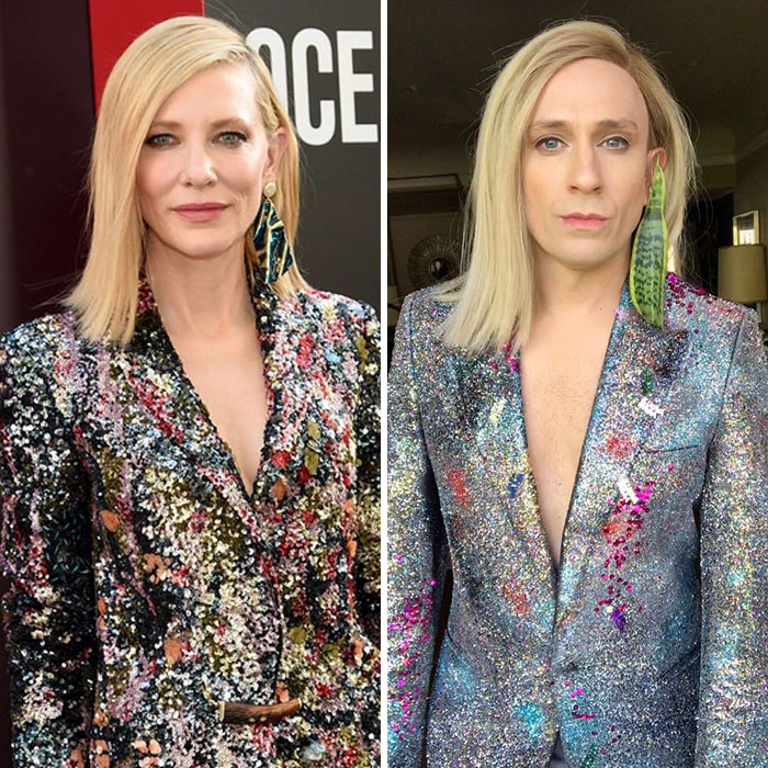 Tom Lenk As Cate Blanchett