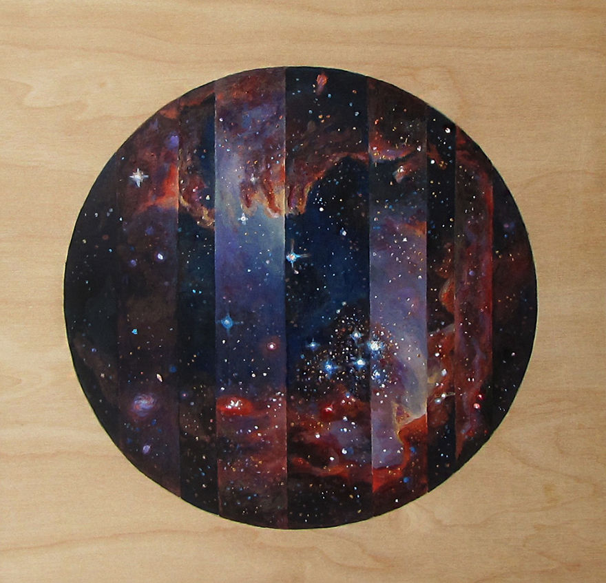 Painting Series Using Hubble Images & Geometry (20+paintings) Painting Series Using Hubble Images & Geometry (20+paintings)