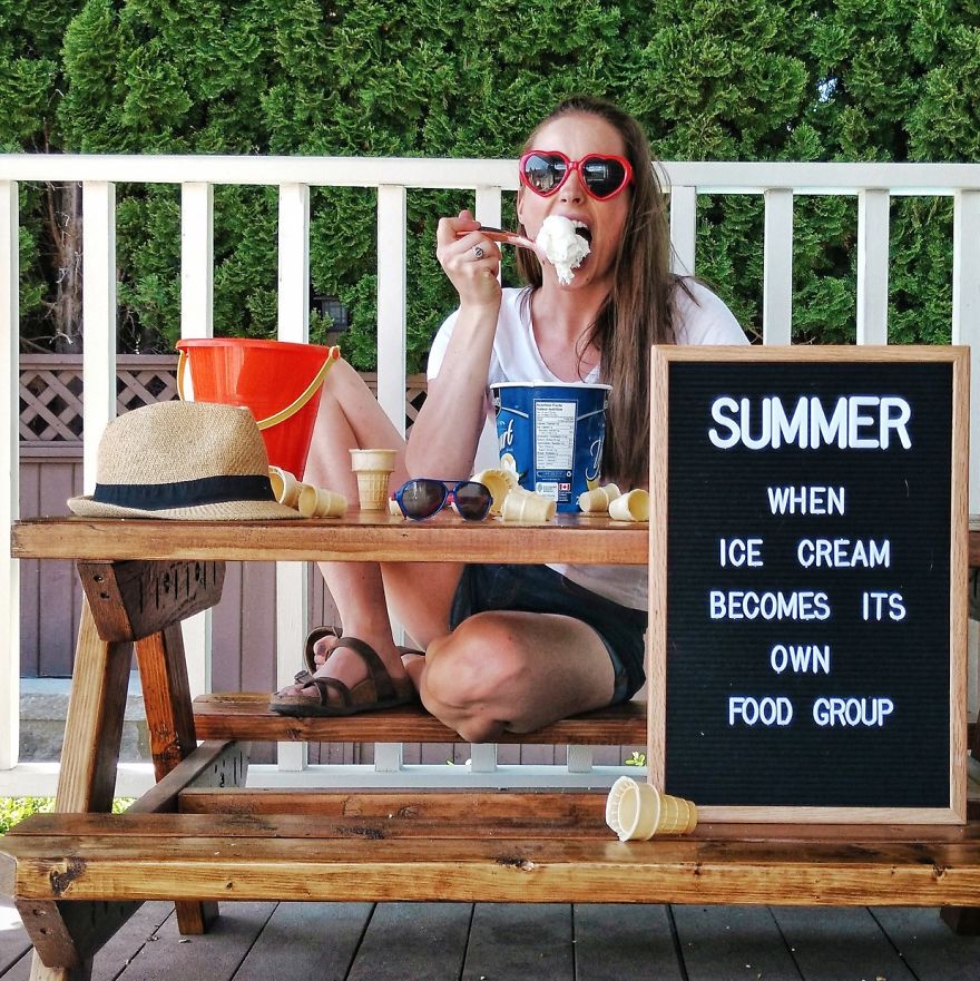 Summers Are Made For Ice Cream... Period!