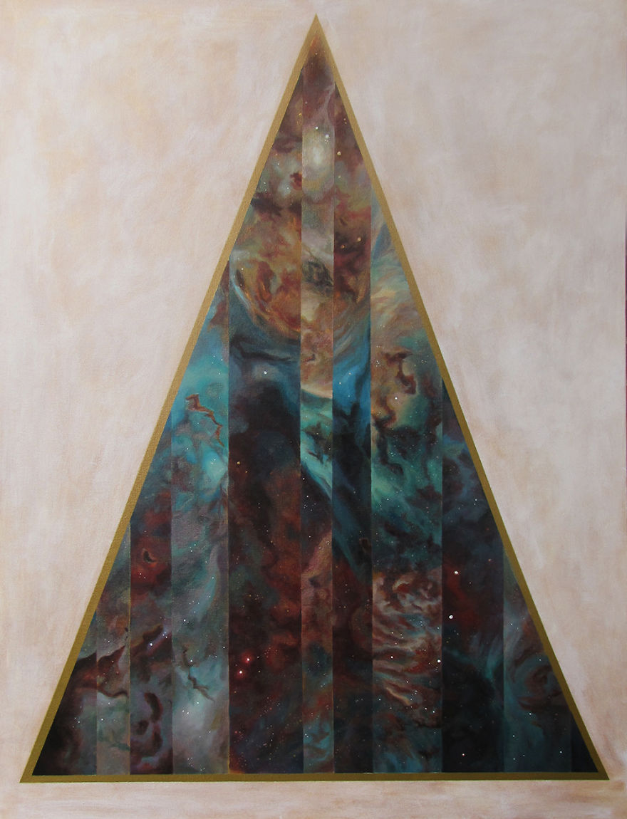 Painting Series Using Hubble Images & Geometry (20+paintings) Painting Series Using Hubble Images & Geometry (20+paintings)