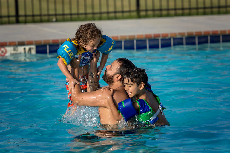 I Created Father's Day Photo Series To Show Different Types Of Dads