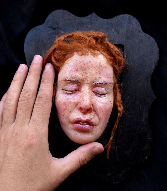 I Sculpt Faces Of Polymer Clay