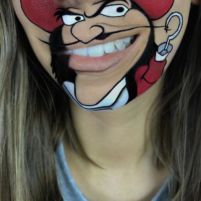 This Artist Turns Her Lips Into Pop Culture Characters