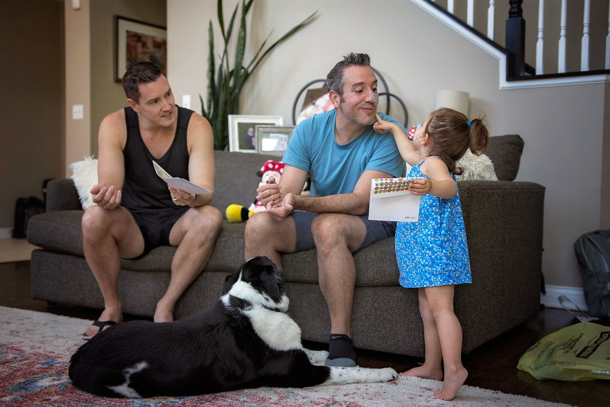 I Created Father's Day Photo Series To Show Different Types Of Dads