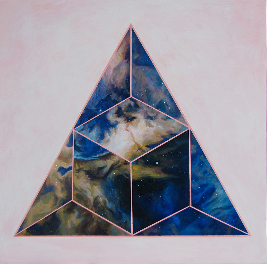 Painting Series Using Hubble Images & Geometry (20+paintings) Painting Series Using Hubble Images & Geometry (20+paintings)