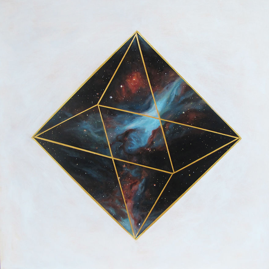 Painting Series Using Hubble Images & Geometry (20+paintings) Painting Series Using Hubble Images & Geometry (20+paintings)