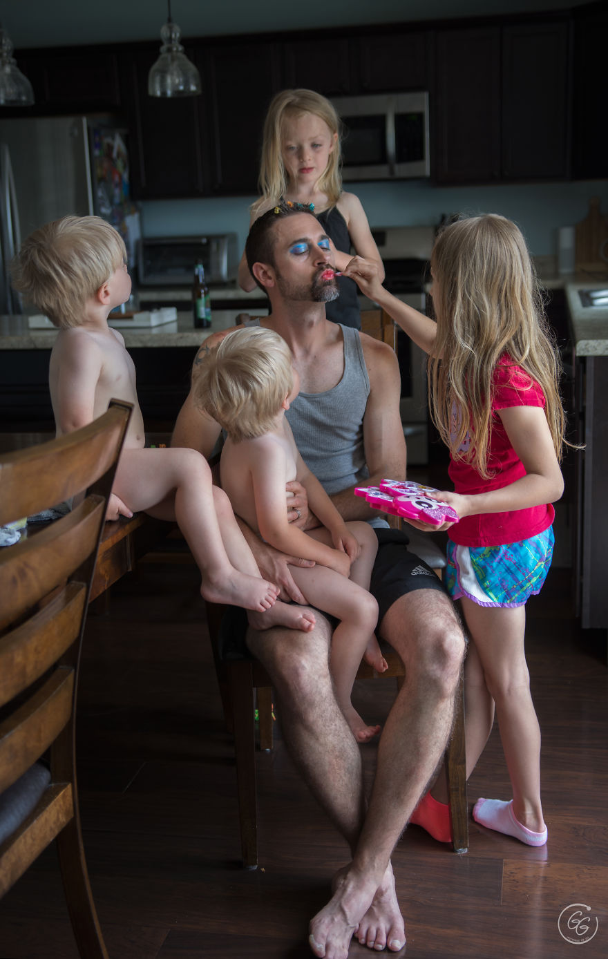 I Created Father's Day Photo Series To Show Different Types Of Dads