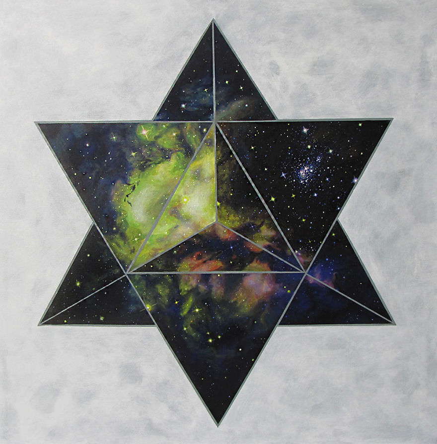 Painting Series Using Hubble Images & Geometry (20+paintings) Painting Series Using Hubble Images & Geometry (20+paintings)