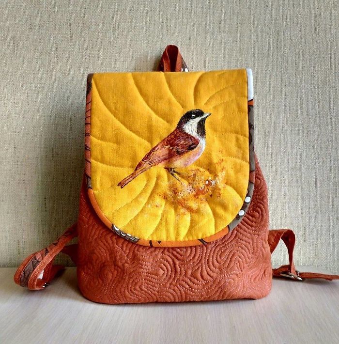 Together With My Mom, We Create One-Of-A-Kind Hand-Painted Backpacks Together With My Mom, We Create One-Of-A-Kind Hand-Painted Backpacks