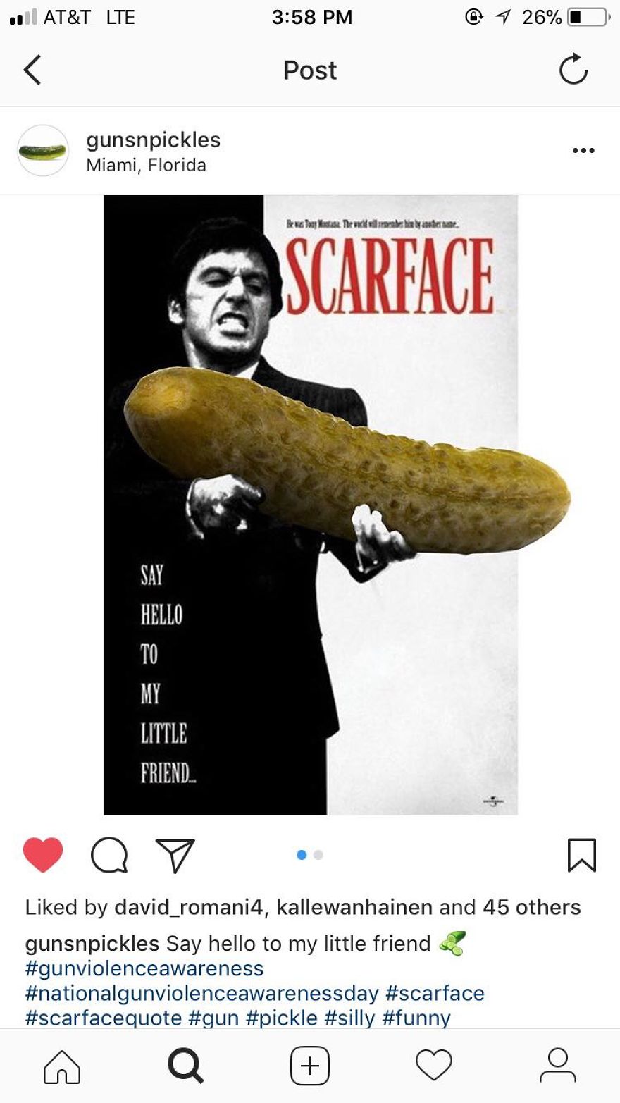 Vigilantes Are Replacing Guns In Ads With Pickles Across New York City Vigilantes Are Replacing Guns In Ads With Pickles Across New York City