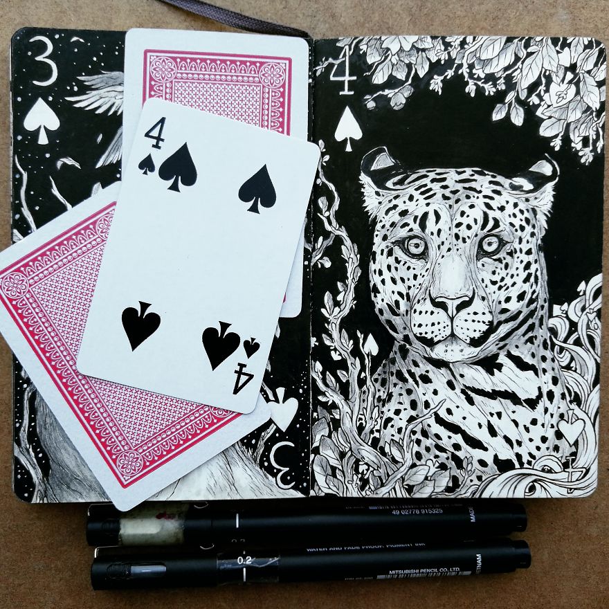 I Designed My Own Deck Of Cards Inspired By Nature And Magic I Designed My Own Deck Of Cards Inspired By Nature And Magic