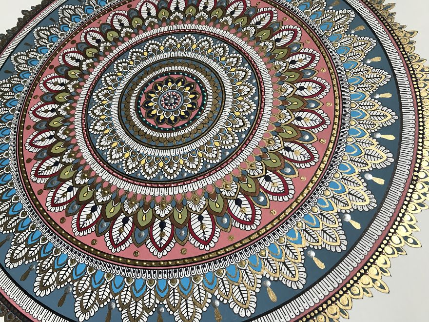 I Draw And Paint Mandalas To Cure My Anxiety I Draw And Paint Mandalas To Cure My Anxiety
